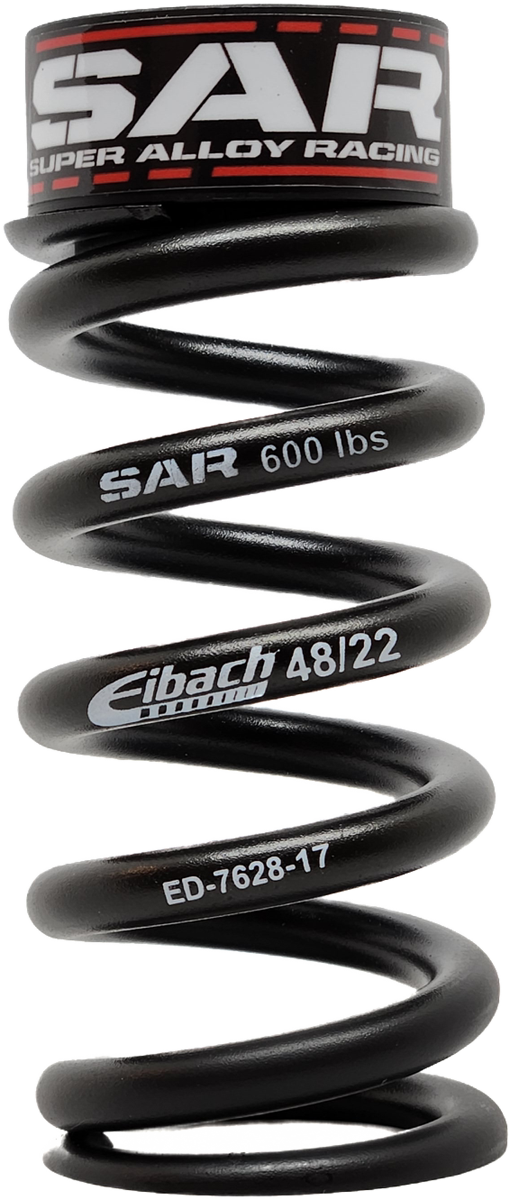 600lbs Enduro 47.5mm - 65mm Stroke, Rear Shock Spring: