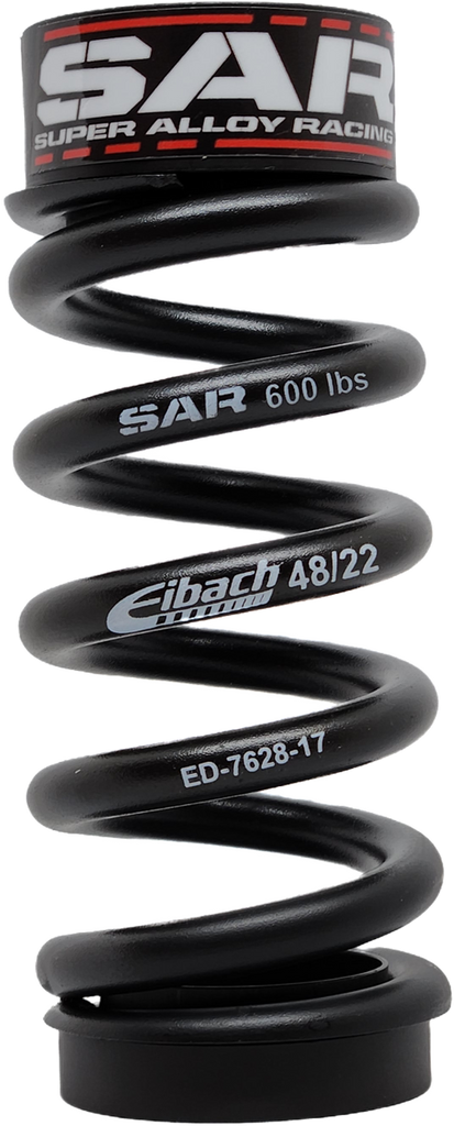 600lbs Enduro 47.5mm - 65mm Stroke, Rear Shock Spring: