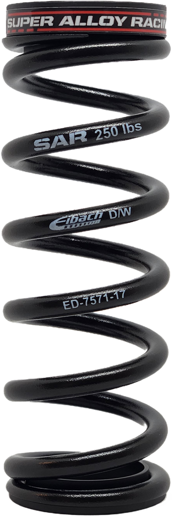 250lbs DH 57.5mm - 76mm Stroke, Rear Shock Spring: