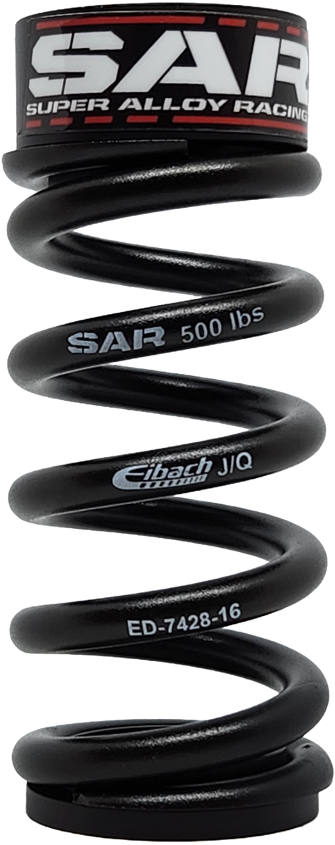 500lbs Enduro 47.5mm - 65mm Stroke, Rear Shock Spring: