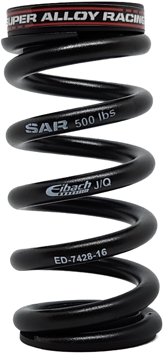 500lbs Enduro 47.5mm - 65mm Stroke, Rear Shock Spring: