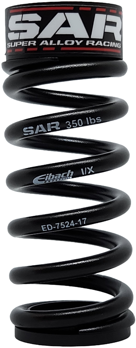 350lbs Enduro 47.5mm - 65mm Stroke, Rear Shock Spring: