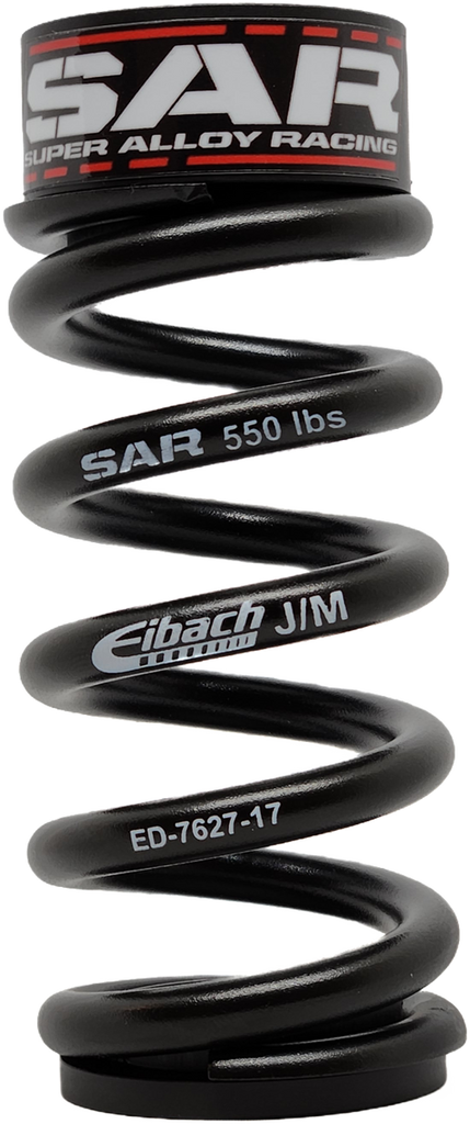 550lbs Enduro 47.5mm - 65mm Stroke, Rear Shock Spring: