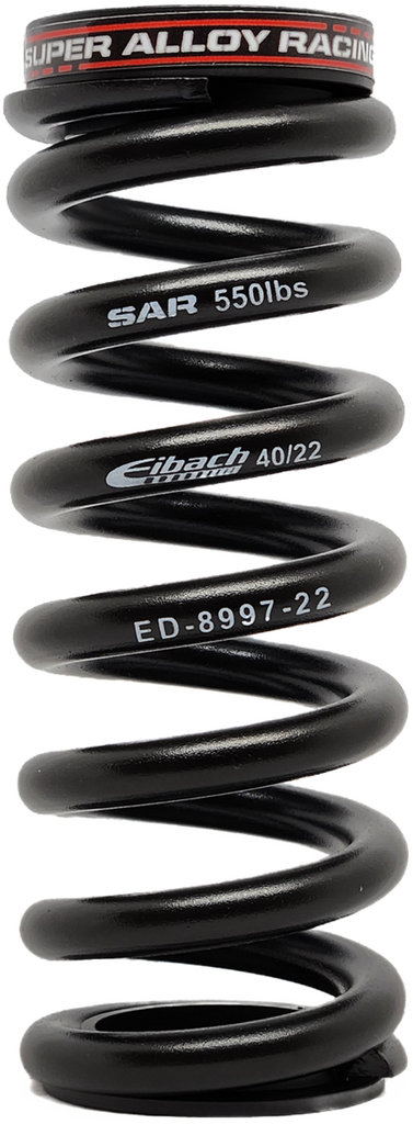 550lbs DH 57.5mm - 76mm Stroke, Rear Shock Spring: