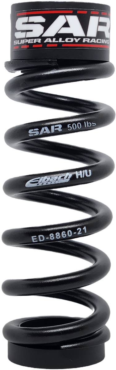 500lbs DH 57.5mm - 76mm Stroke, Rear Shock Spring: