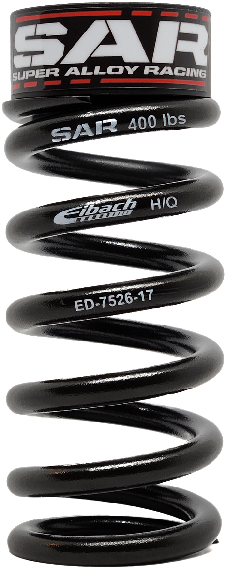 400lbs Enduro 47.5mm - 65mm Stroke, Rear Shock Spring: