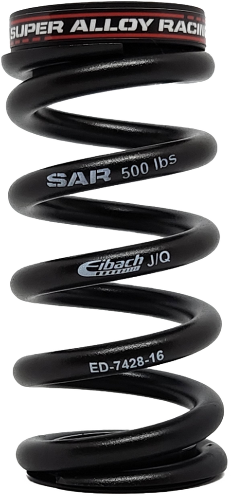500lbs Enduro 47.5mm - 65mm Stroke, Rear Shock Spring: