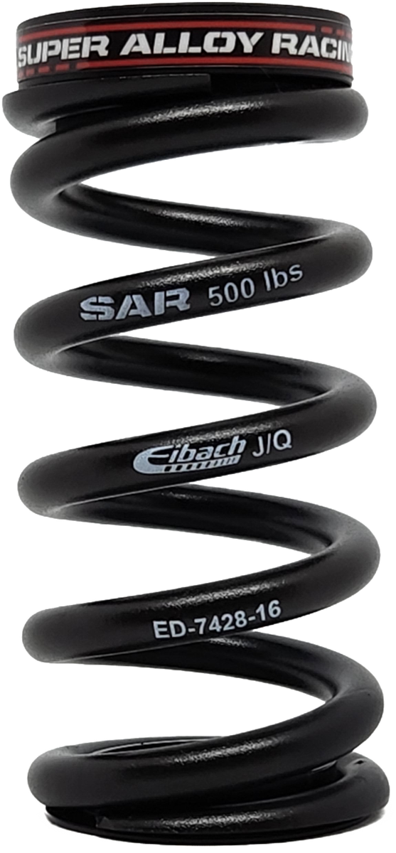 500lbs Enduro 47.5mm - 65mm Stroke, Rear Shock Spring: