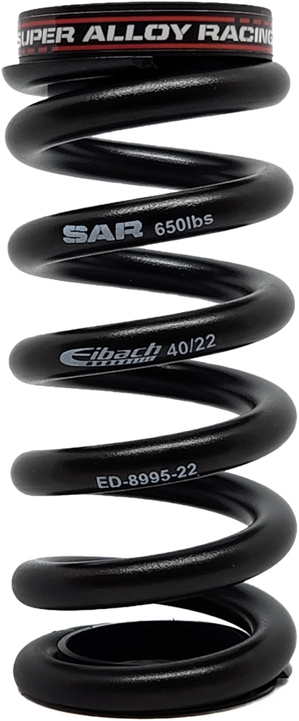 650lbs Enduro 47.5mm - 65mm Stroke, Rear Shock Spring: