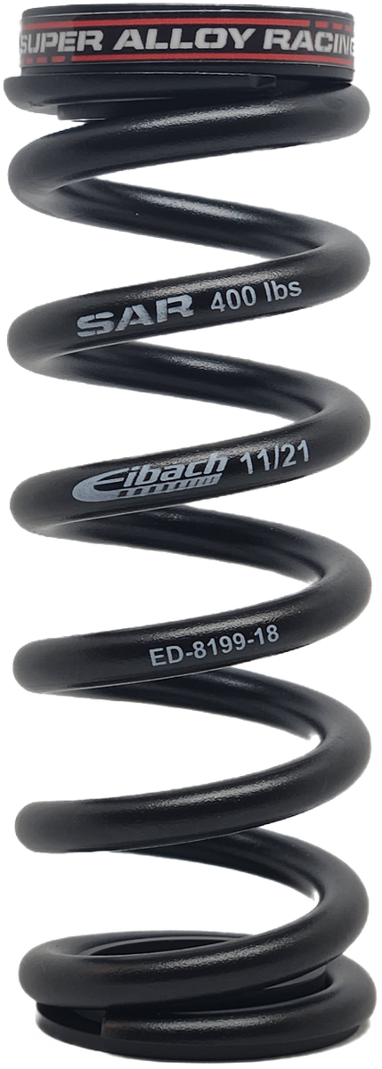 400lbs DH 57.5mm - 76mm Stroke, Rear Shock Spring: