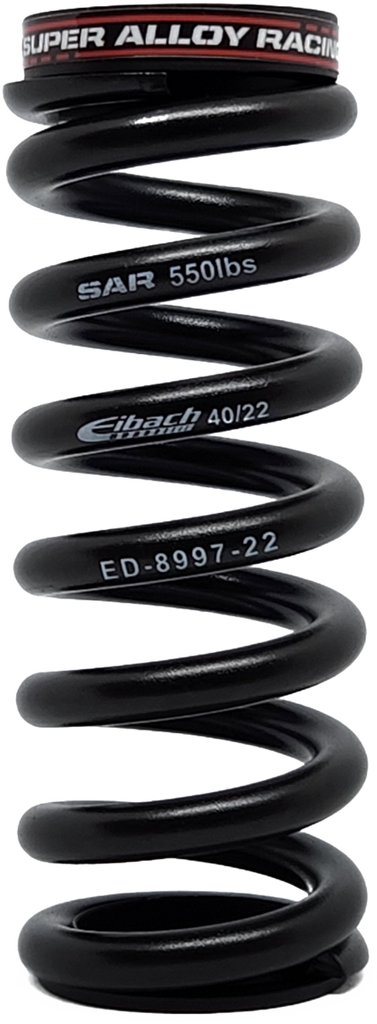 550lbs DH 57.5mm - 76mm Stroke, Rear Shock Spring:
