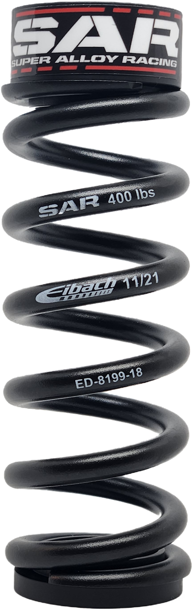 400lbs DH 57.5mm - 76mm Stroke, Rear Shock Spring: