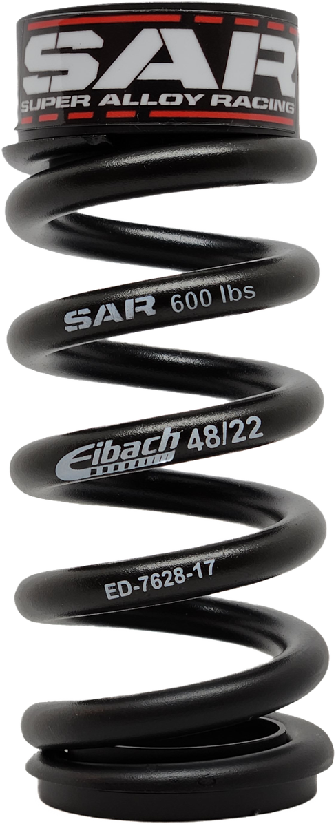 600lbs Enduro 47.5mm - 65mm Stroke, Rear Shock Spring: