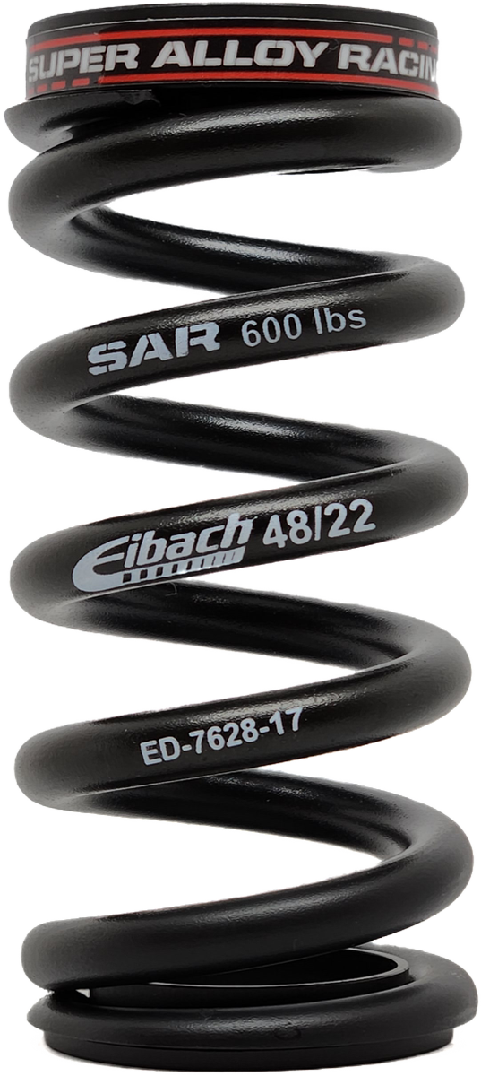 600lbs Enduro 47.5mm - 65mm Stroke, Rear Shock Spring: