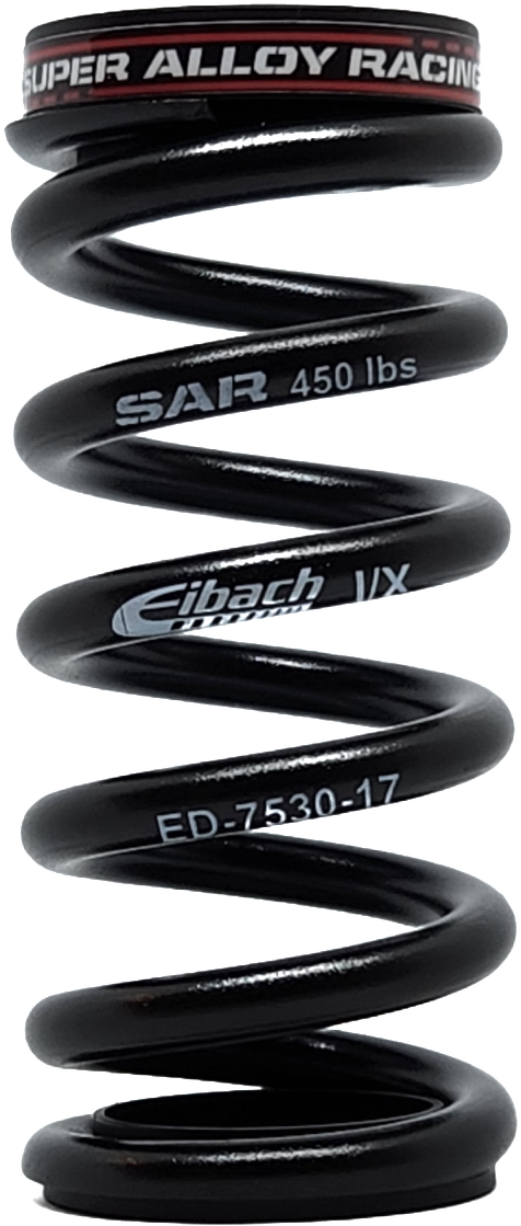 450lbs Enduro 47.5mm - 65mm Stroke, Rear Shock Spring: