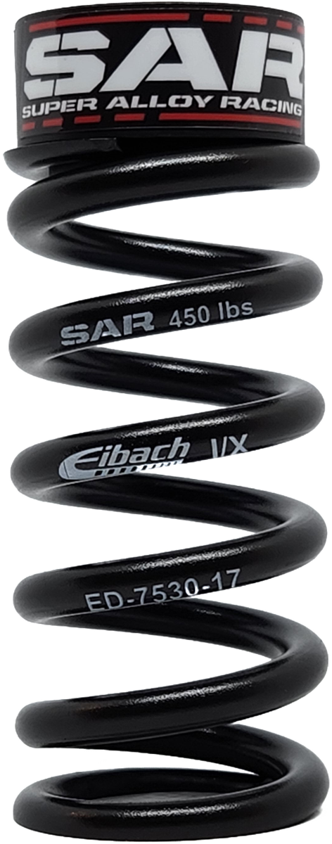 450lbs Enduro 47.5mm - 65mm Stroke, Rear Shock Spring:
