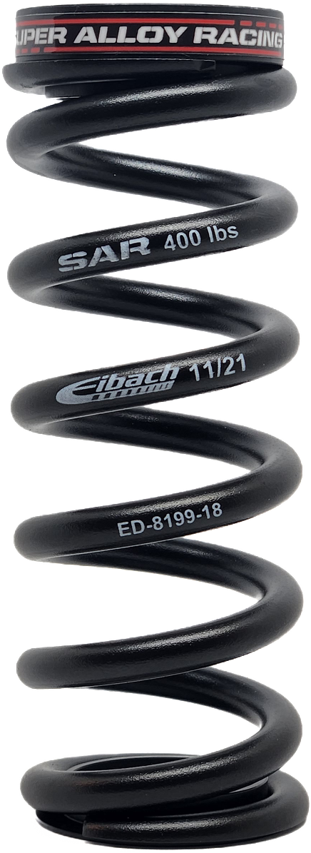 400lbs DH 57.5mm - 76mm Stroke, Rear Shock Spring: