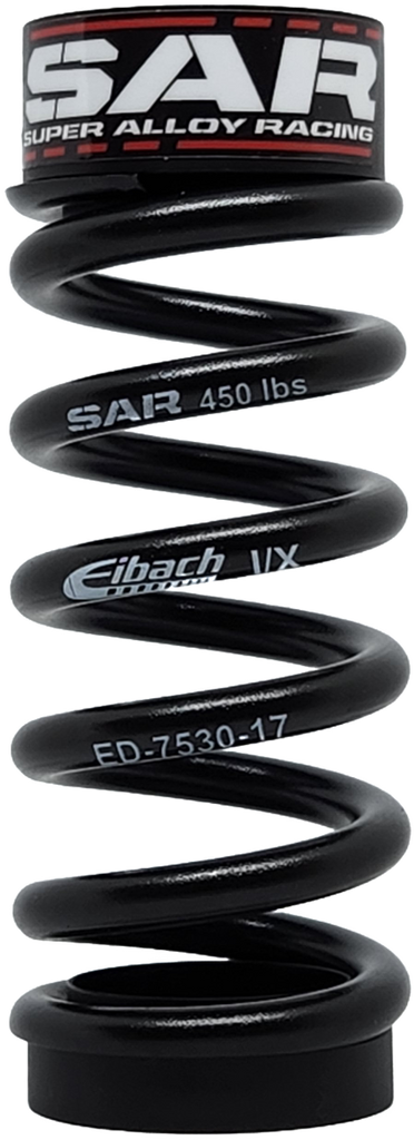 450lbs Enduro 47.5mm - 65mm Stroke, Rear Shock Spring:
