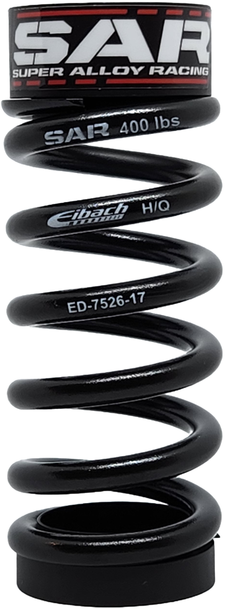 400lbs Enduro 47.5mm - 65mm Stroke, Rear Shock Spring:
