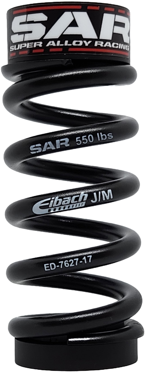 550lbs Enduro 47.5mm - 65mm Stroke, Rear Shock Spring: