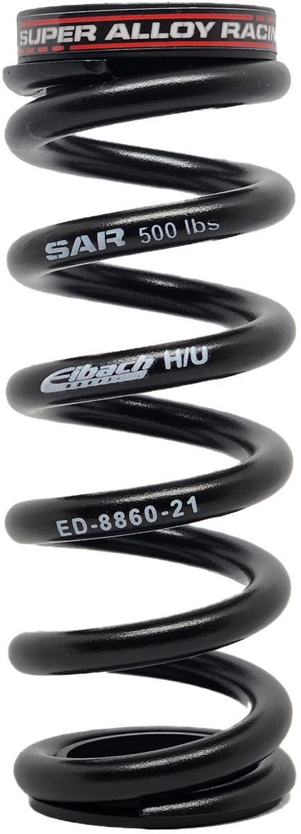 500lbs DH 57.5mm - 76mm Stroke, Rear Shock Spring: