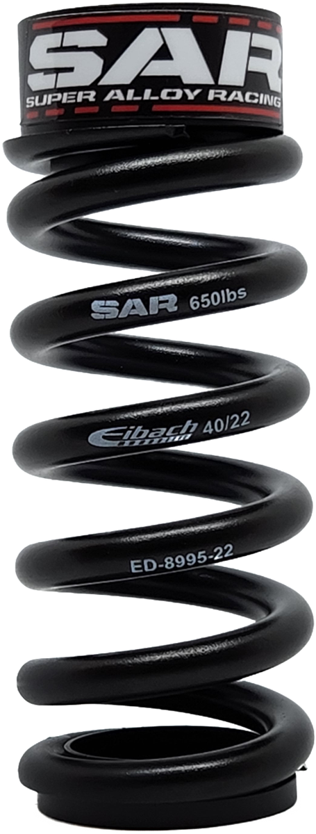 650lbs Enduro 47.5mm - 65mm Stroke, Rear Shock Spring: