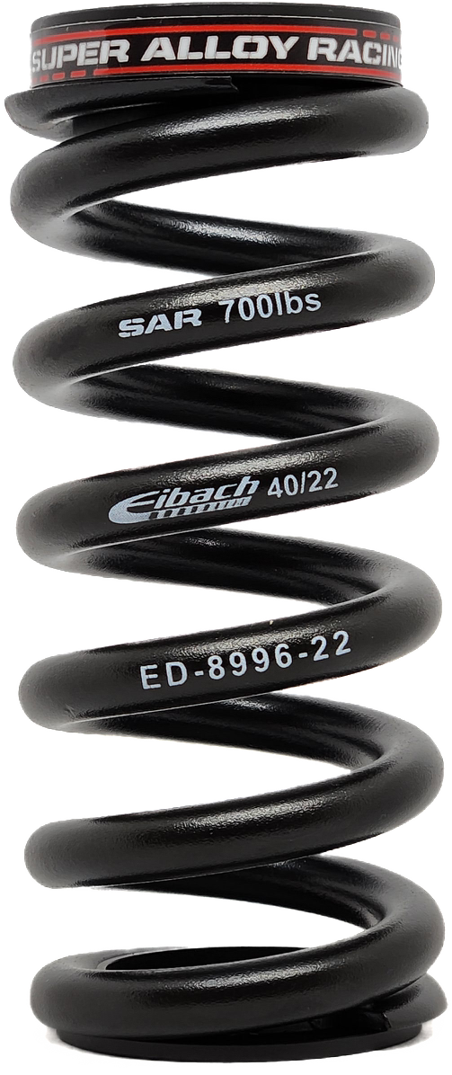 700lbs Enduro 47.5mm - 65mm Stroke, Rear Shock Spring: