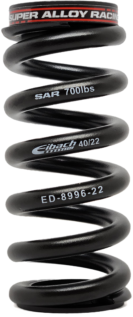 700lbs Enduro 47.5mm - 65mm Stroke, Rear Shock Spring: