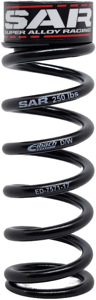250lbs DH 57.5mm - 76mm Stroke, Rear Shock Spring: