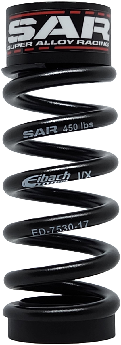 450lbs Enduro 47.5mm - 65mm Stroke, Rear Shock Spring: