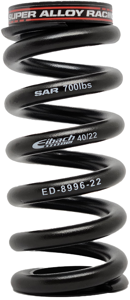 700lbs Enduro 47.5mm - 65mm Stroke, Rear Shock Spring: