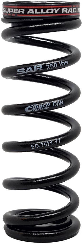 250lbs DH 57.5mm - 76mm Stroke, Rear Shock Spring:
