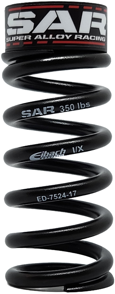 350lbs Enduro 47.5mm - 65mm Stroke, Rear Shock Spring:
