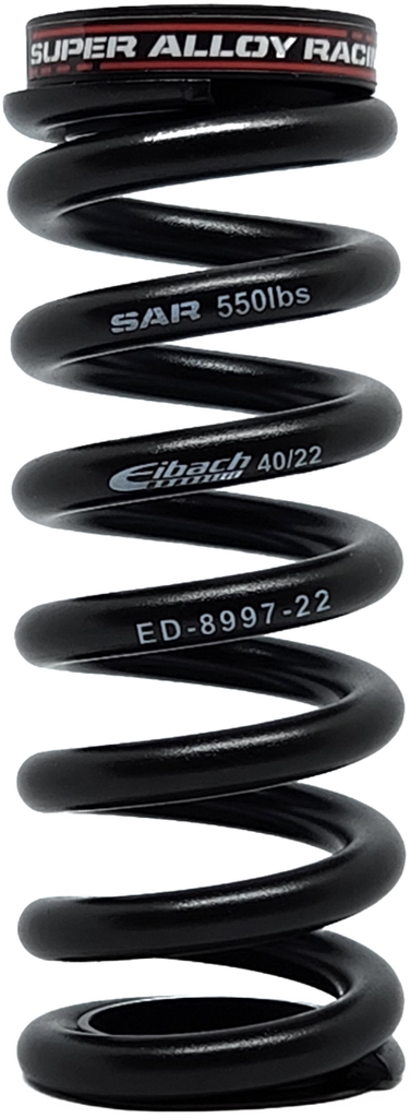550lbs DH 57.5mm - 76mm Stroke, Rear Shock Spring: