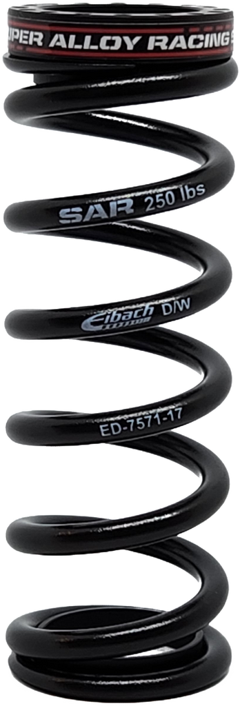 250lbs DH 57.5mm - 76mm Stroke, Rear Shock Spring: