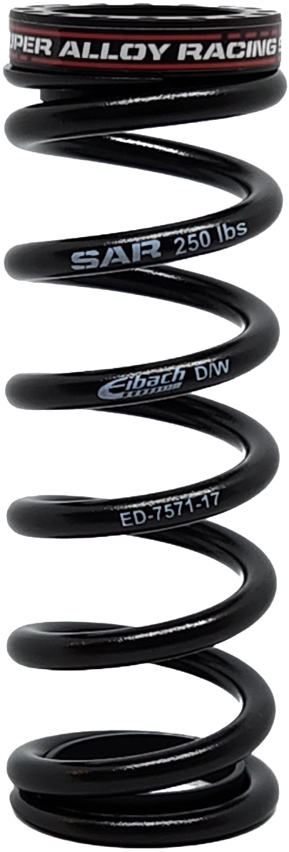 250lbs DH 57.5mm - 76mm Stroke, Rear Shock Spring: