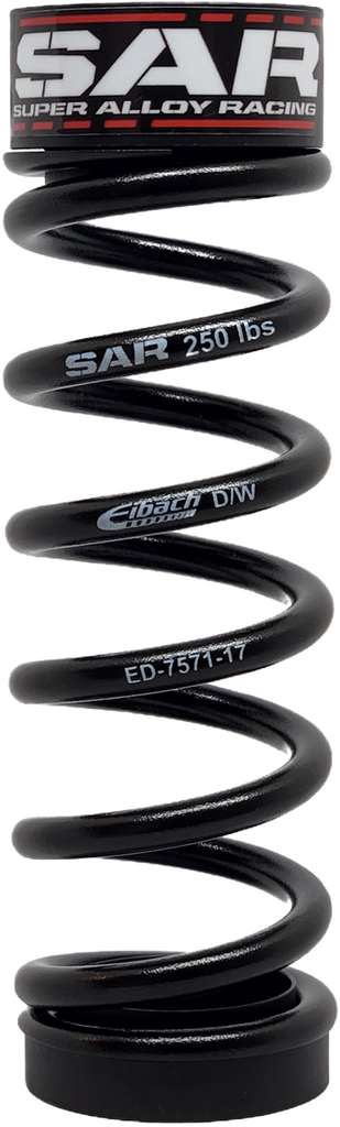250lbs DH 57.5mm - 76mm Stroke, Rear Shock Spring: