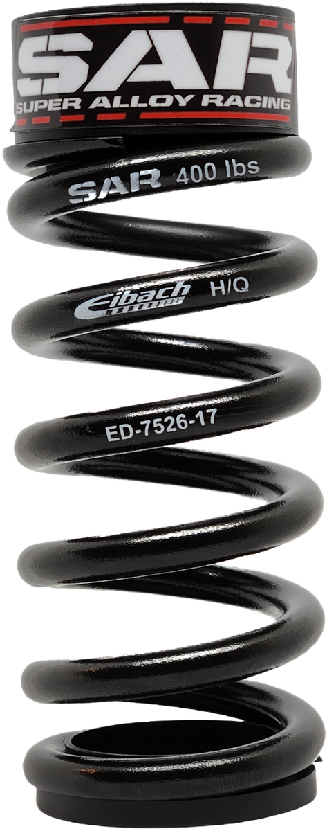 400lbs Enduro 47.5mm - 65mm Stroke, Rear Shock Spring: