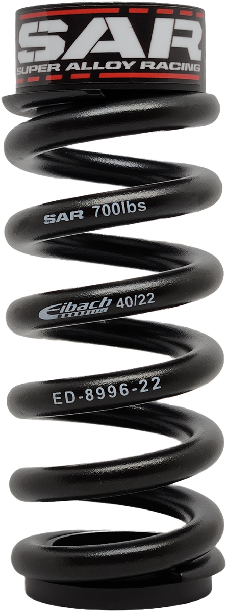 700lbs Enduro 47.5mm - 65mm Stroke, Rear Shock Spring: