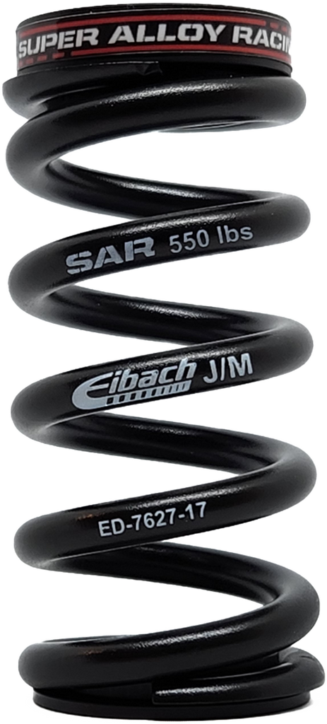 550lbs Enduro 47.5mm - 65mm Stroke, Rear Shock Spring: