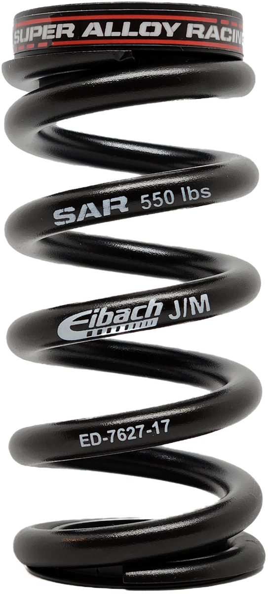 550lbs Enduro 47.5mm - 65mm Stroke, Rear Shock Spring: