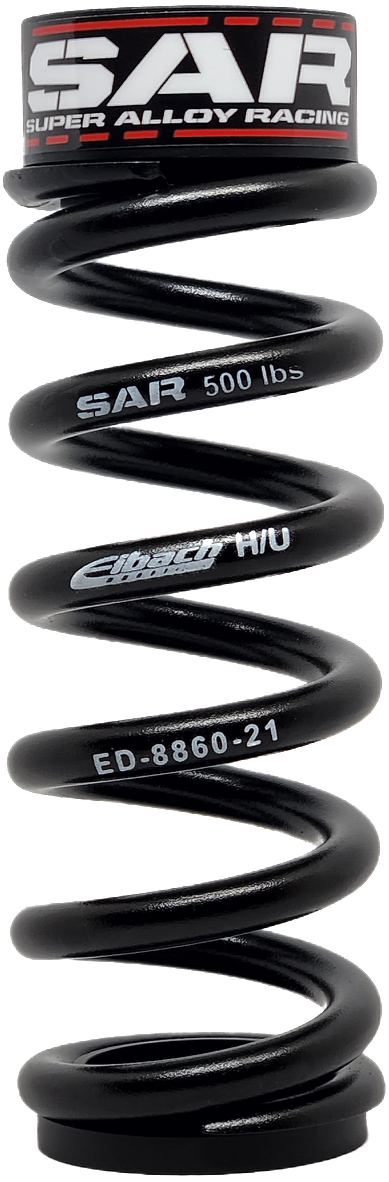 500lbs DH 57.5mm - 76mm Stroke, Rear Shock Spring: