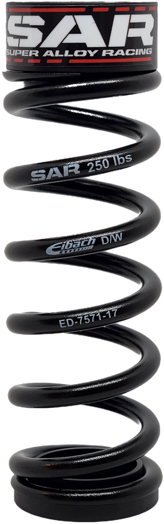 250lbs DH 57.5mm - 76mm Stroke, Rear Shock Spring: