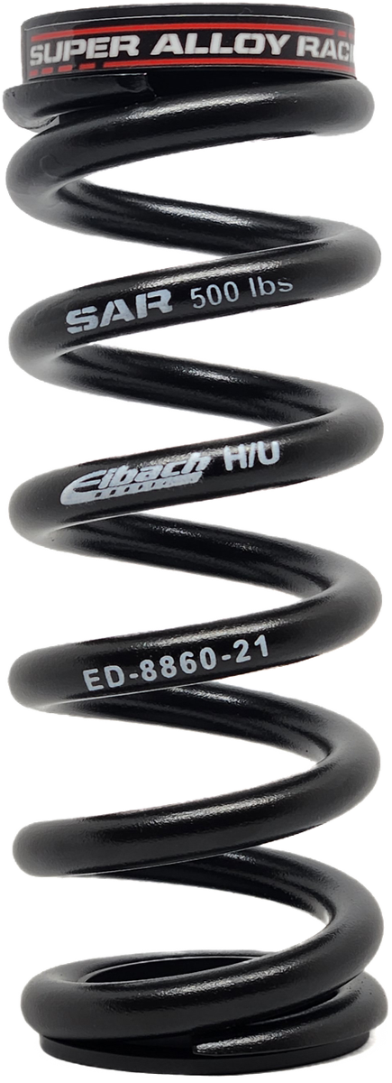 500lbs DH 57.5mm - 76mm Stroke, Rear Shock Spring: