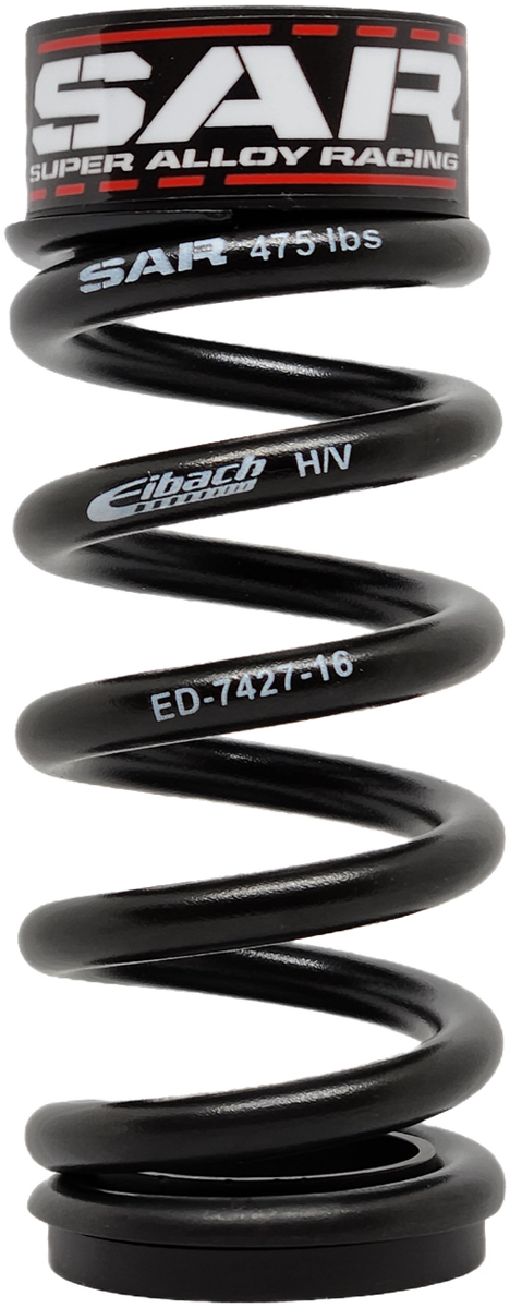 475lbs Enduro 47.5mm - 65mm Stroke, Rear Shock Spring: